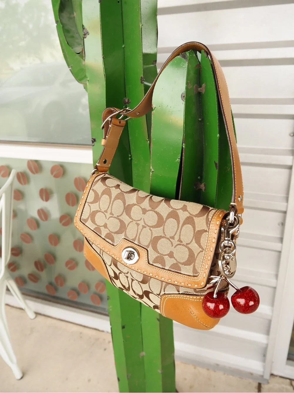 Coach Chelsea Turnlock Shoulder Bag